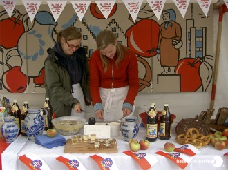 Ein Hessen-Stand im Wedding